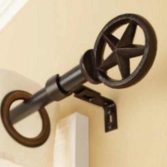 StyleSelections Other - New Rust Finish Lonestar Drapery Rod